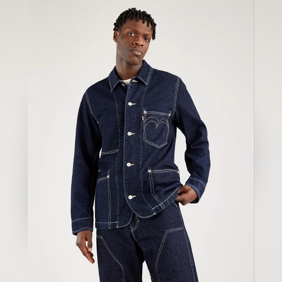 Levis Red Engineer Coat - Picture 1 of 6